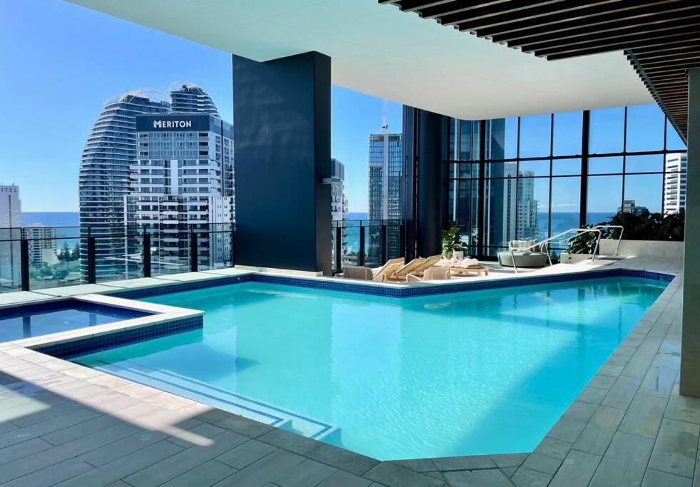 Luxury Stunning Riverview 1 Bedroom Apt 479F Gold Coast Luaran gambar