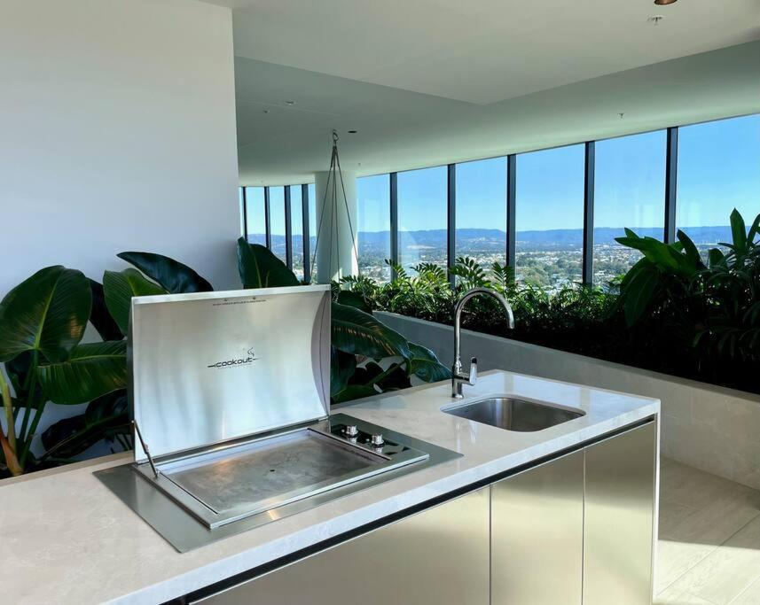 Luxury Stunning Riverview 1 Bedroom Apt 479F Gold Coast Luaran gambar